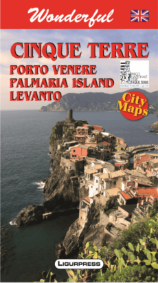 Wonderful Cinque Terre Porto Venere Palmaria island Levanto + City Maps